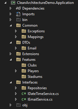 ASP.NET Core Clean Architecture Application Project