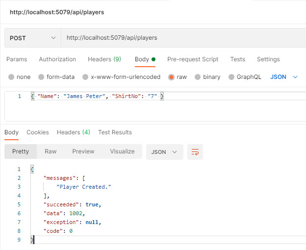 ASP.NET Core Clean Architecture CQRS Create Command