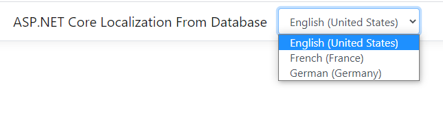 ASP.NET Localization Display Supported Languages from Database