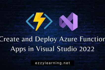 Create and Deploy Azure Function Apps in Visual Studio 2022