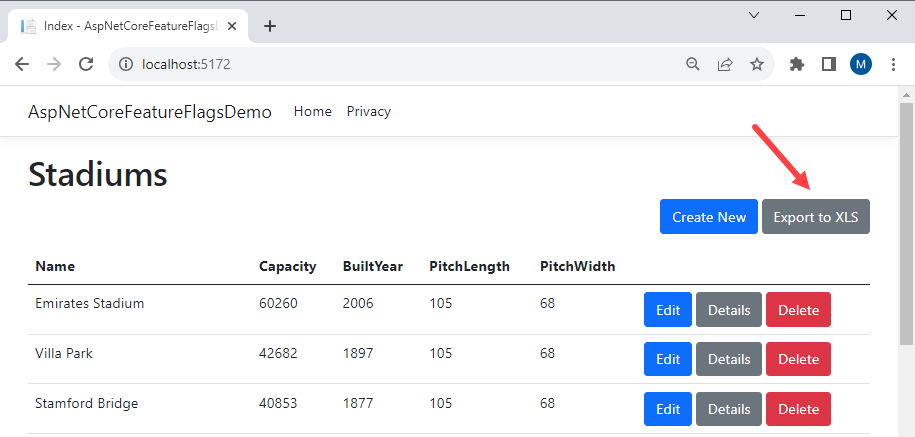 Enable Disable ASP.NET Core App Feature using PercentageFilter