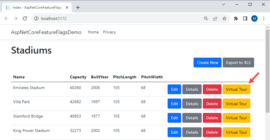 Enable Disable ASP.NET Core App Feature using TimeWindowFilter