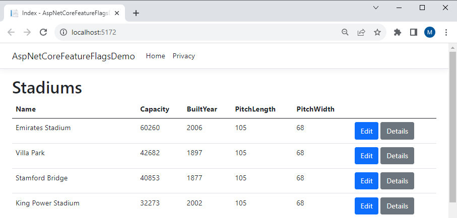 Enable Disable Features in ASP.NET Core Apps