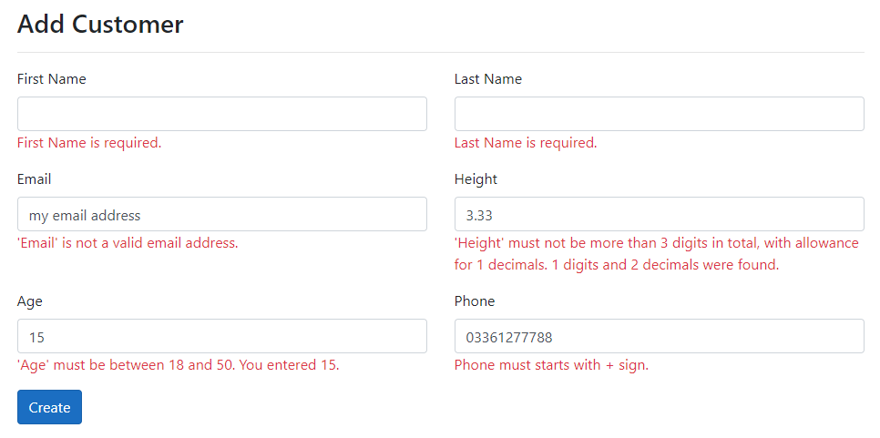 Asp Net Core Data Validations With Fluentvalidation