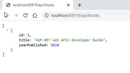 Get all Entities from ASP.NET Core Web API