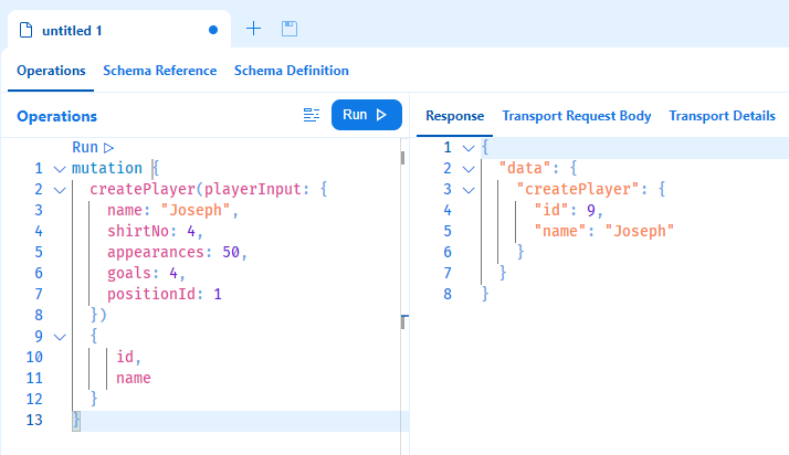 GraphQL Mutations - Create New Record in Database