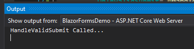 Handle Blazor OnValidSubmit and OnInvalidSubmit Events