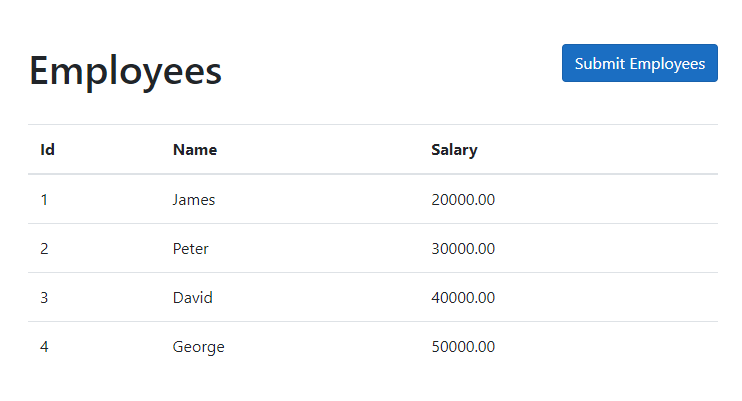 List Page using Adapter Design Pattern in ASP.NET Core