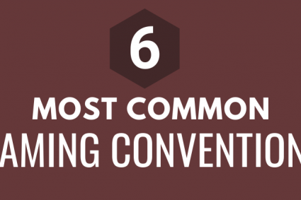 6 Most Common Naming Conventions (Infographic)