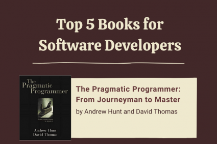 Top 5 Books for Software Developers (Infographic)