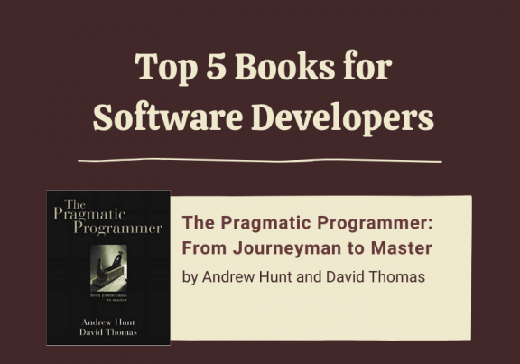 Top 5 Books for Software Developers (Infographic)