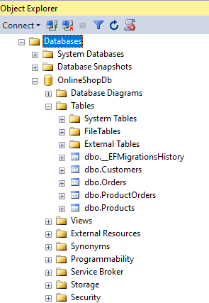 Update Database Entity Framework Core - Code First