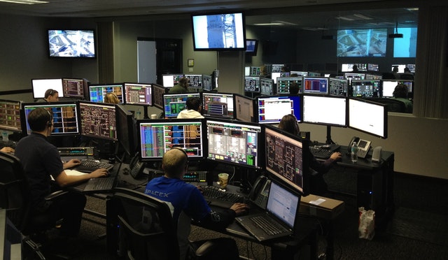 air traffic control room